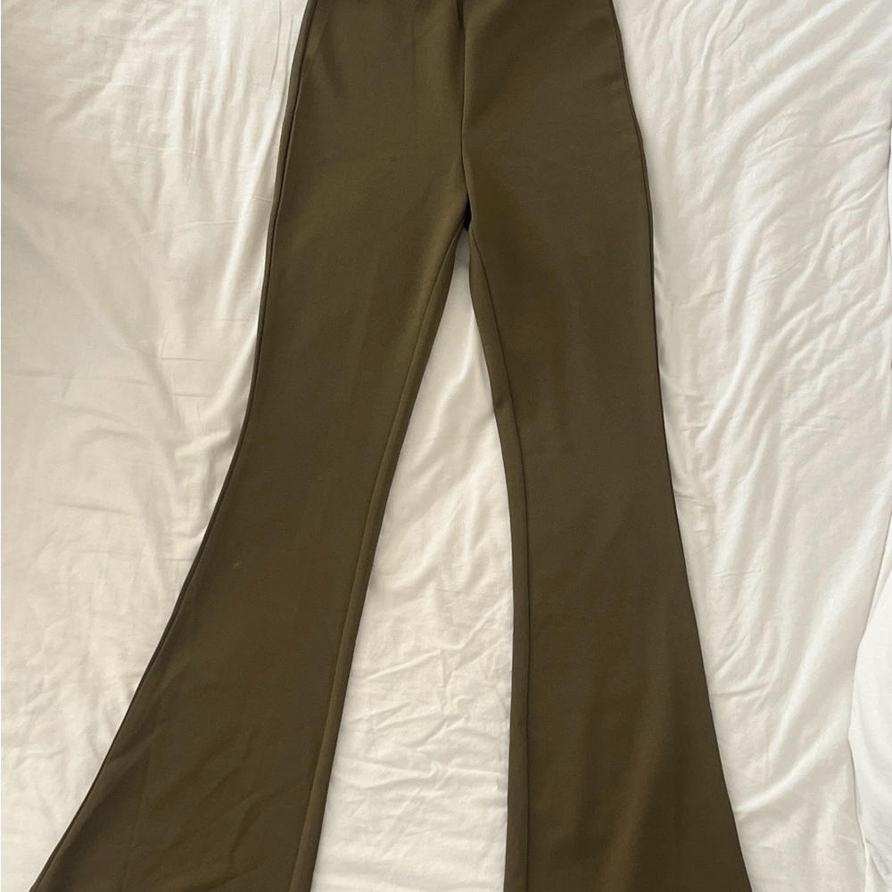 Trendy Olive Green Trousers